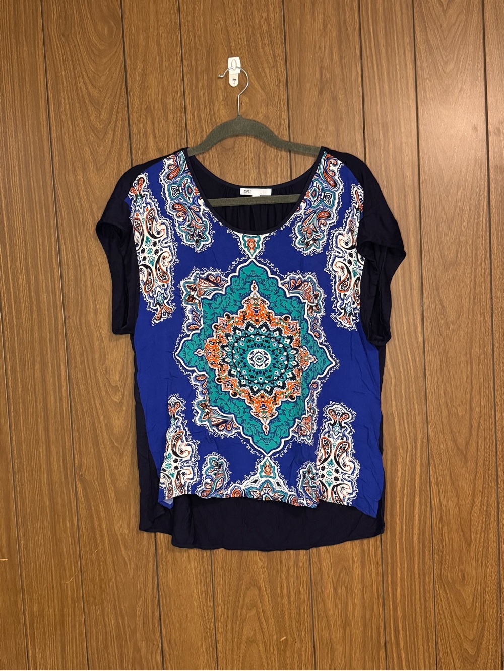 DR2 Navy Blue Blouse